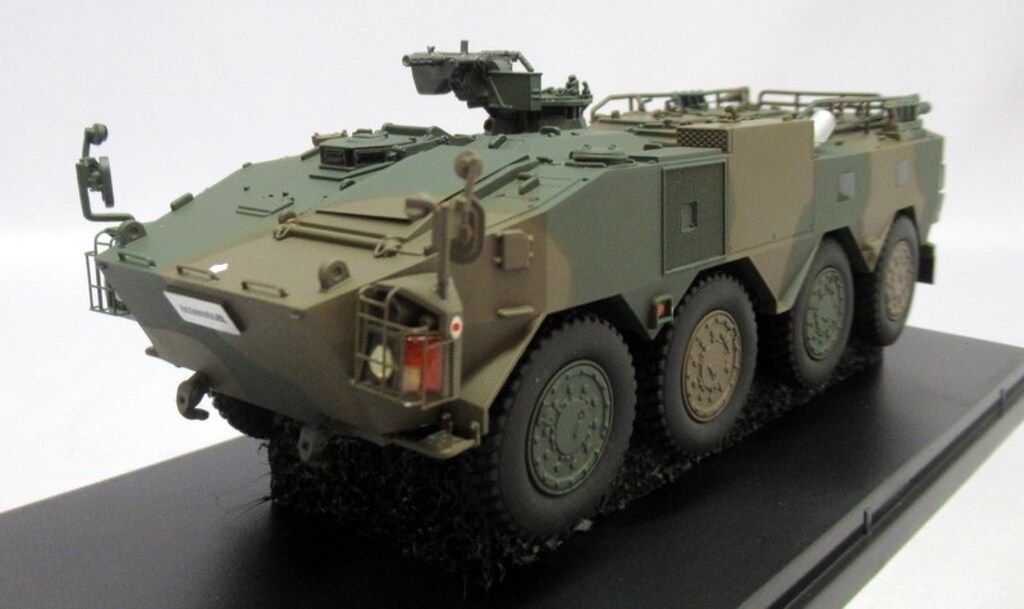 ヒコセブン　s 1/43 自衛隊　　　　　　　　96式装甲車 国産初の装輪装甲車 96式装輪装甲車が 1/43スケール完成品で登場
