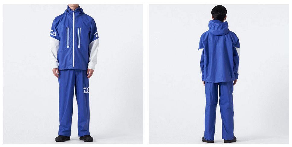 ダイワ DR-9022 PVCオーシャンレインスーツ L オレンジ ダイワ PVC