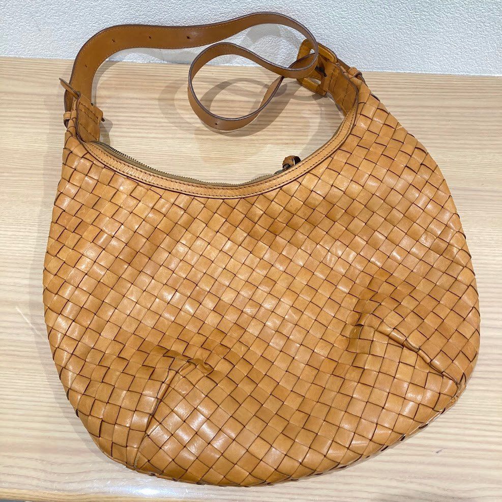 SAZABY サザビー メッシュ ショルダーバッグ ブラウン - メルカリ