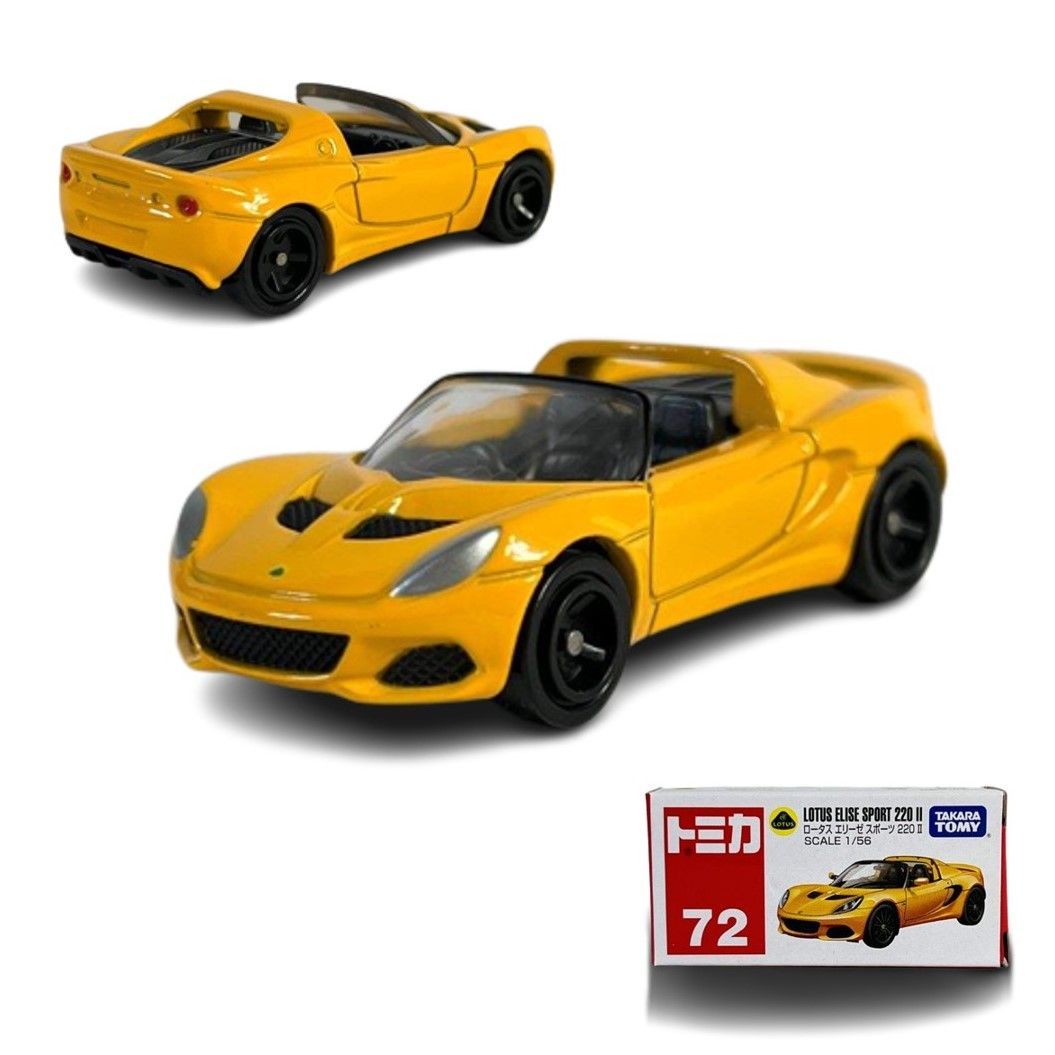 タカラトミー トミカ 廃盤 絶版 No.72 ロータス エリーゼ スポーツ 220
