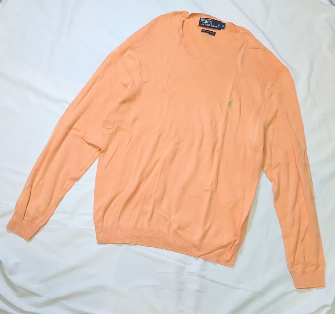 223640】RALPH LAUREN ラルフローレン 長袖ニット コットン100