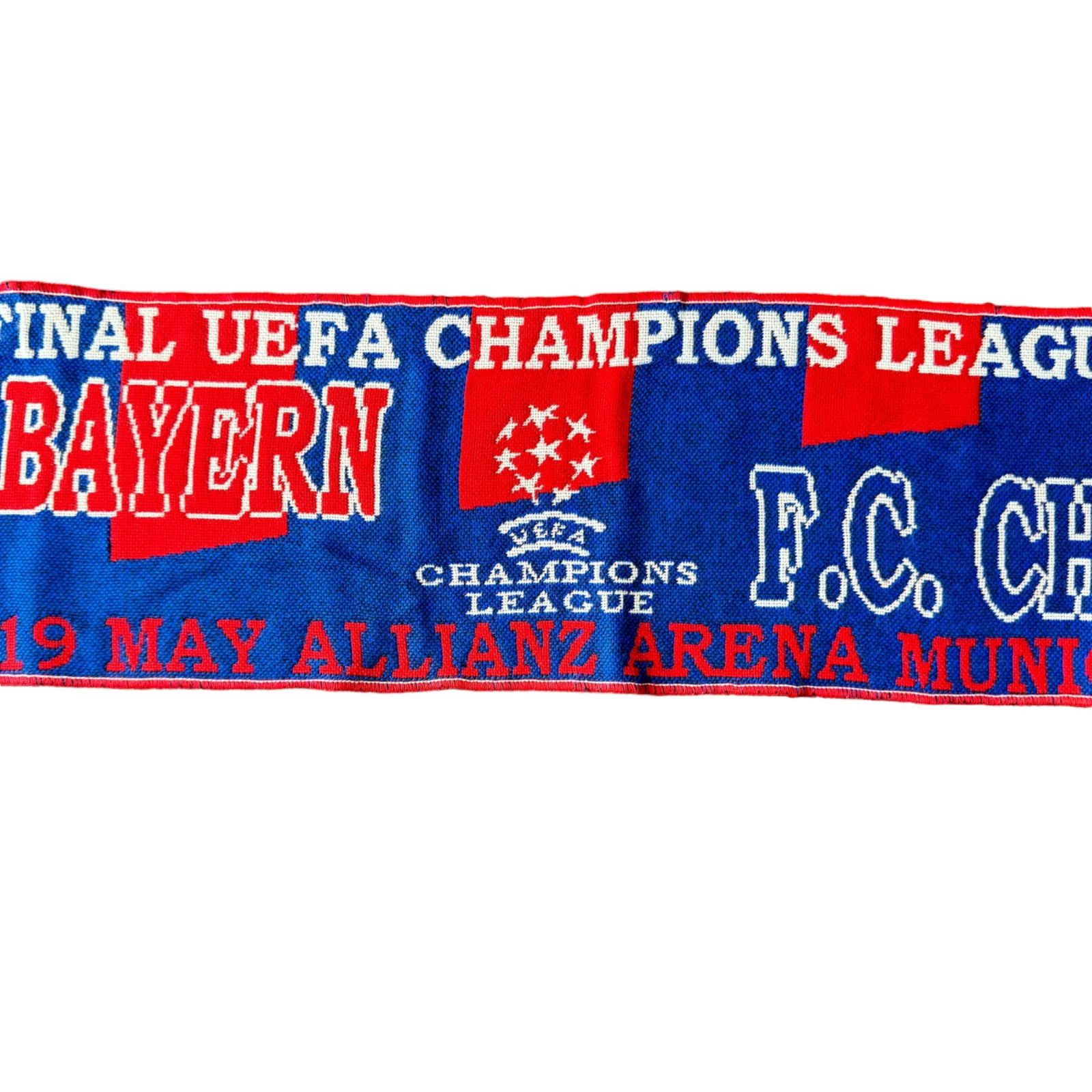 UEFA Champions League Final 2012 マフラー UEFA Champions League 2011-12 FINAL 決勝 UEFAチャンピオンズリーグ