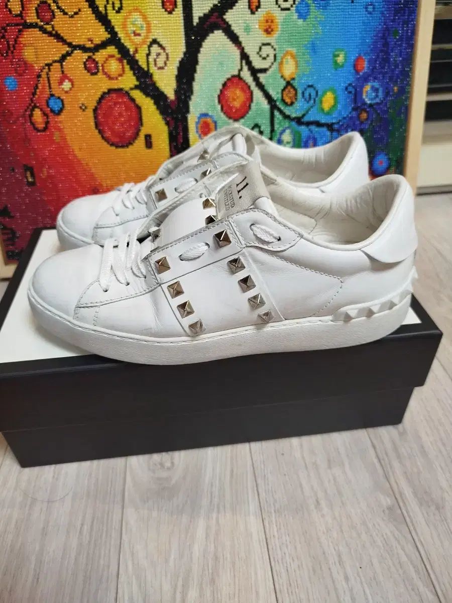 ヴァレンティノ valentino ロックスタッズ スニーカー 美品