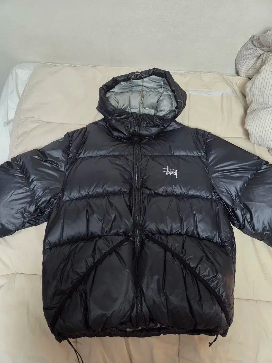 STSSY ダウンL STUSSY(ステューシー) / ダウンジャケット/L/ナイロン