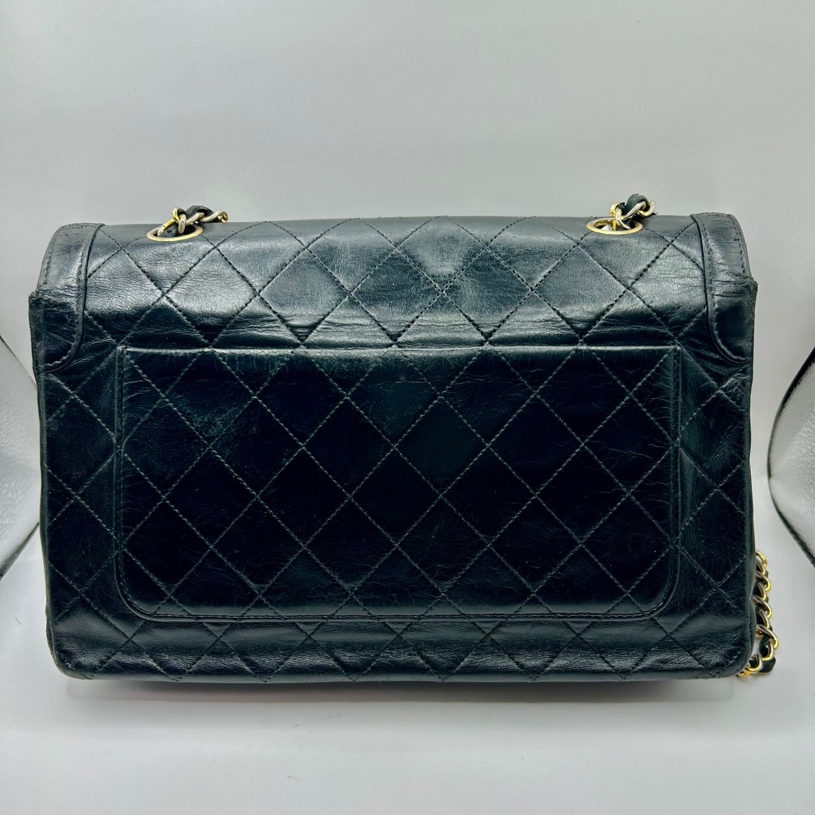 CHANEL【鑑定済】ラムスキンショルダー 楽天市場】【送料無料】 シャネル チェーン ショルダーバッグ
