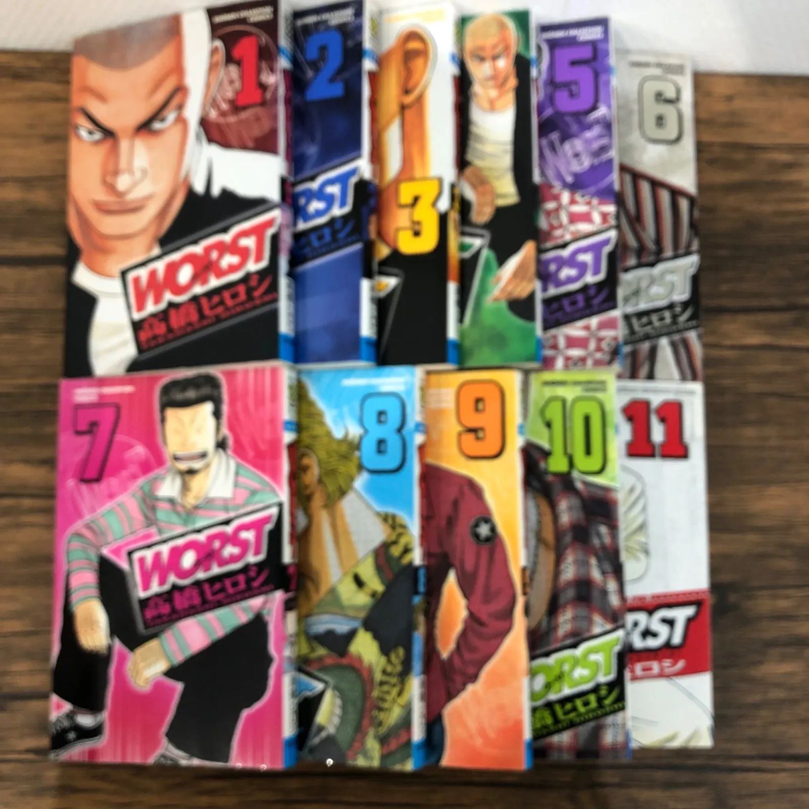 WORST 全巻セット 33冊 1〜33巻/高橋ヒロシ/0225015950/GF08761 - メルカリ