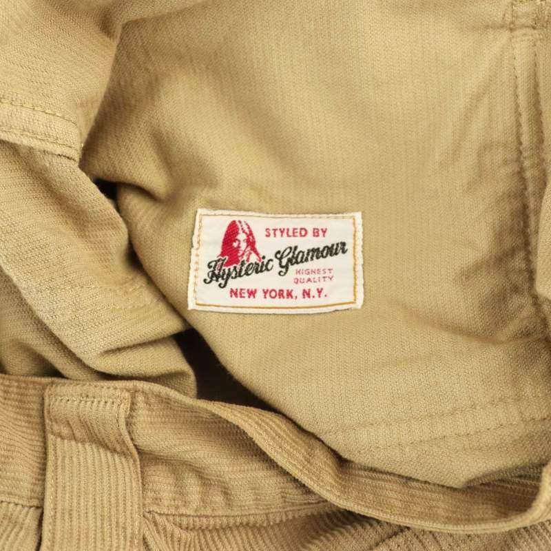 ヒステリックグラマー HYSTERIC GLAMOUR HYS ロゴ刺繍ブッシュ