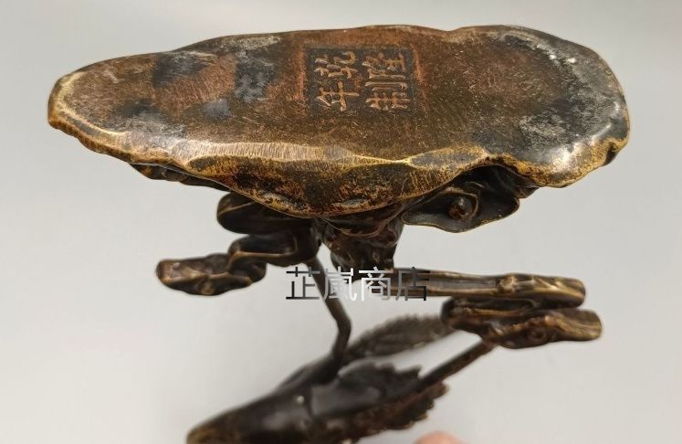 銅製 鶴舞 美品 厚重 縁起物 装飾品 工芸品 置物 銅製 鶴舞 美品 厚重 縁起物 装飾品 工芸品 置物 - メルカリ
