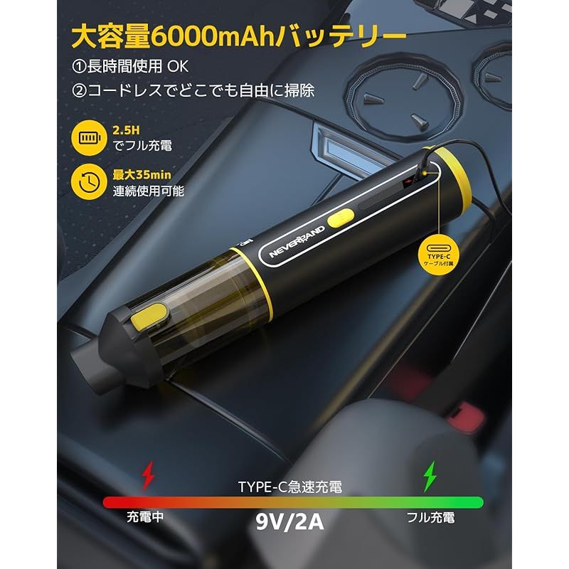 新登場30000Pa 大容量6000mAh
