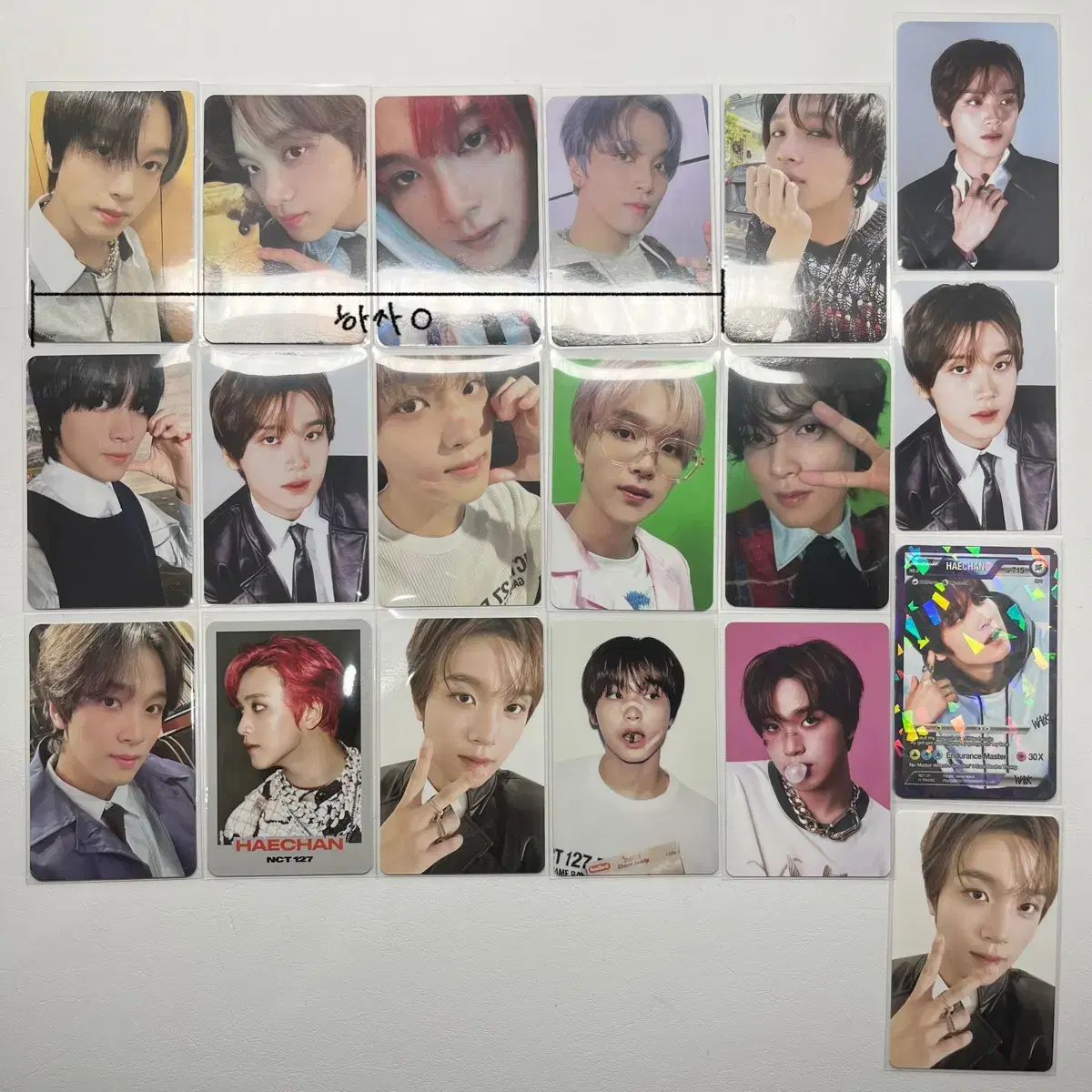 お値下げ中！！NCT 127 DREAM へチャン　トレカ　haechan NCT 127 DREAM ヘチャン トレカ 14枚セット - メルカリ