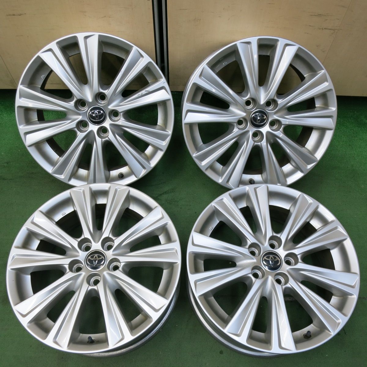 [送料無料] 4本価格トヨタ 30系 アルファード ヴェルファイア 純正 ホイール 18インチ 18×7.5J PCD114.3/5H5021001SYホ