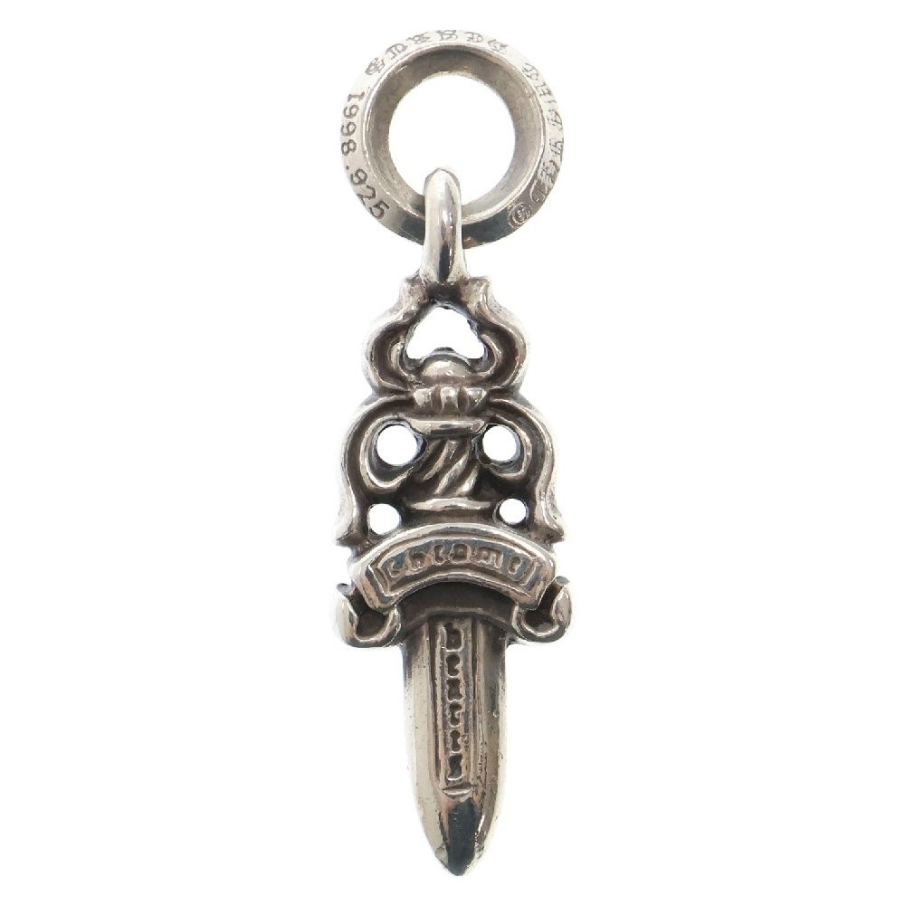 CHROME HEARTS クロムハーツ 5 DAGGER 5ダガーチャーム ペンダント トップ シルバー BCA195