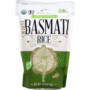 5営業日で発送 シェフズチョイス 有機バスマティライス 1kg Organic Basmati rice Kosher Vegan BRC認証 BASMATI 入数 10