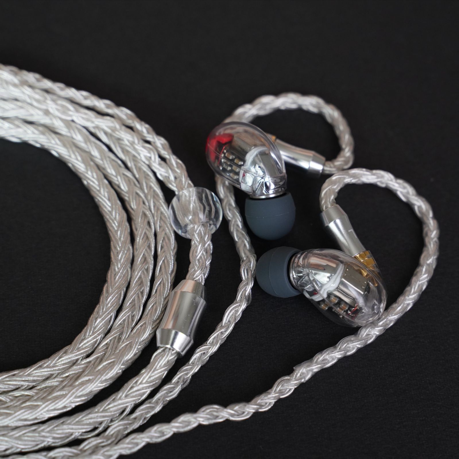 超希少!16コア 最高銀メッキOCC リケーブル mmcx/3.5mm標準プラグ 超希少!16コア 最高銀メッキOCC リケーブル mmcx/3.5mm標準プラグ