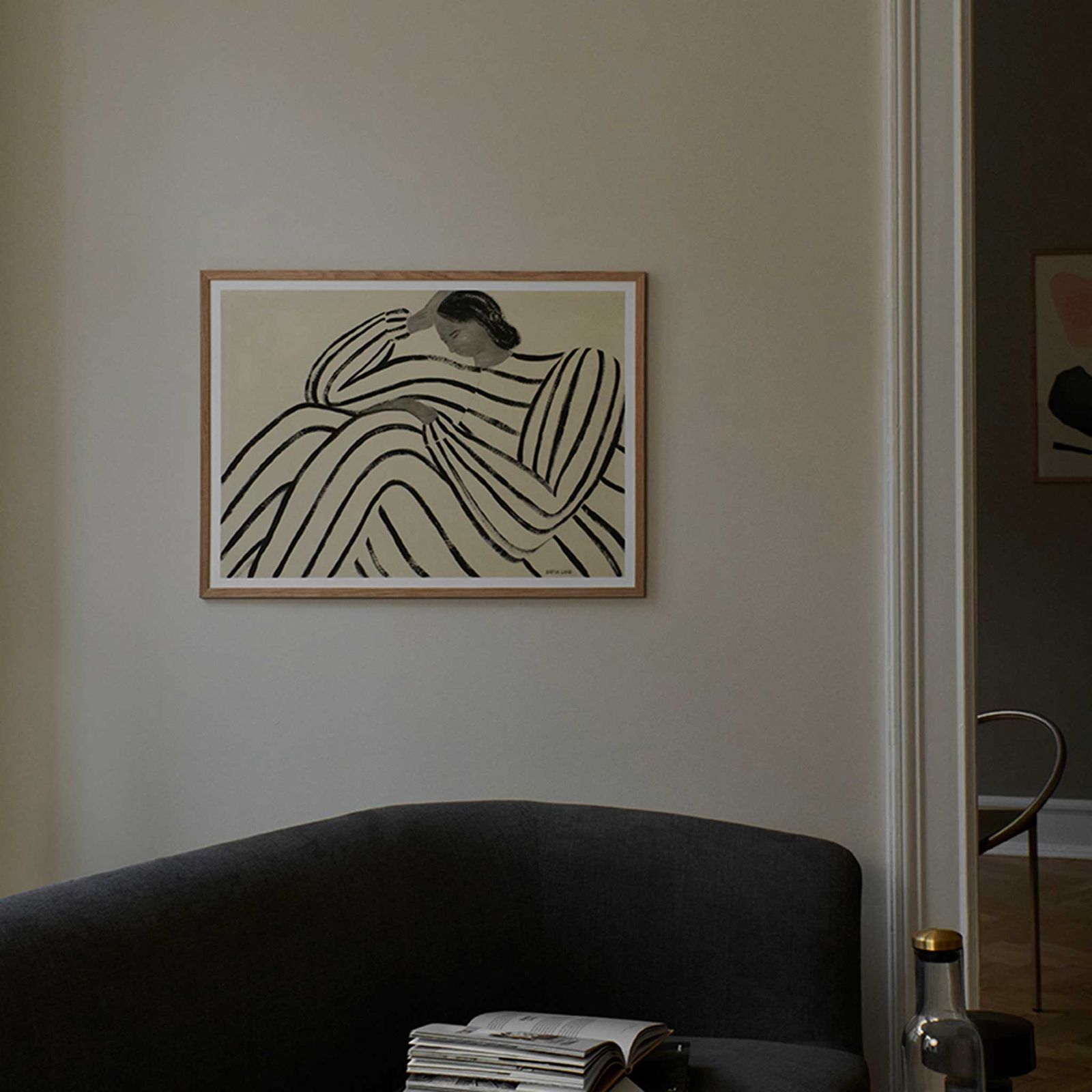The Poster Club アートポスター 50×70cm Waiting/124x10494-50x70