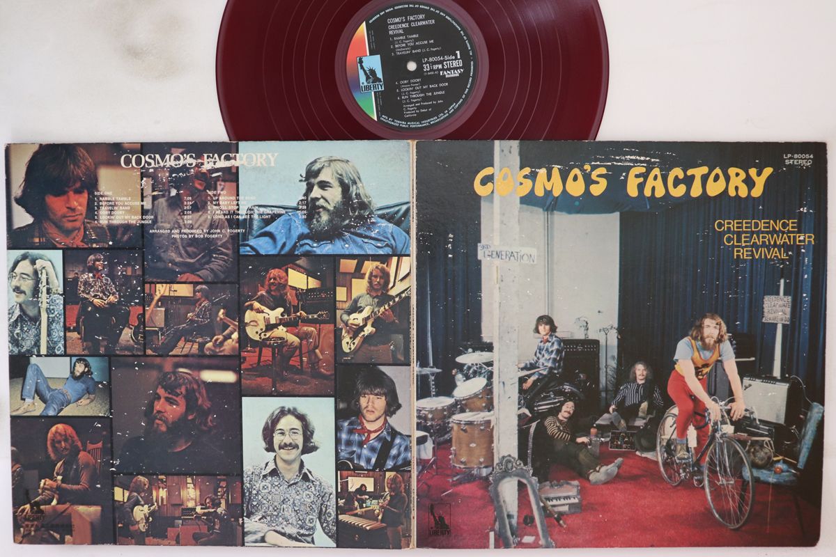 LP|GF Creedence Clearwater Cosmos Factory LP80054 LIBERTY Japan Vinyl |00400
