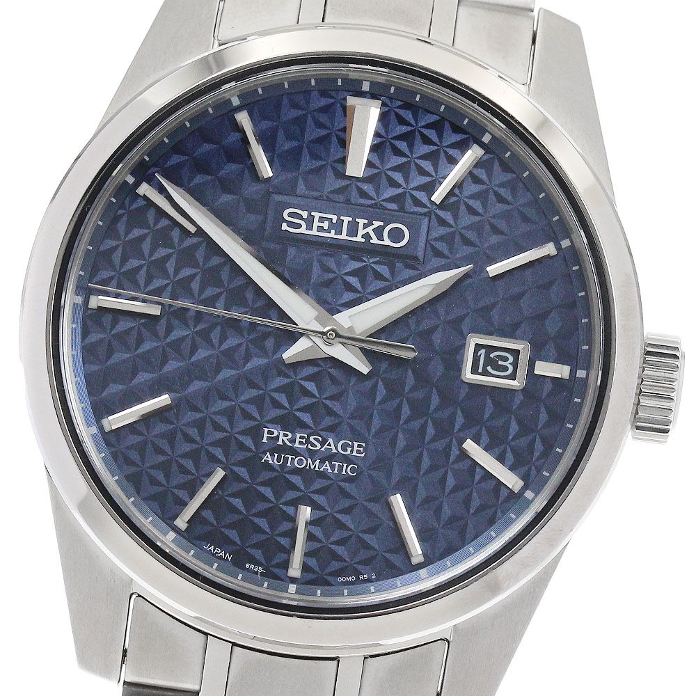 セイコー SEIKO SARX077|6R35-00V0 プレザージュ シャープエッジドシリーズ デイト 自動巻き メンズ _883643