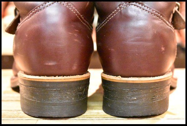【希少・美品】chippewa チペワ 91068 9E エンジニアブーツ 9E 良品 黒タグ】Chippewa チペワ 91068 エンジニア コードバン
