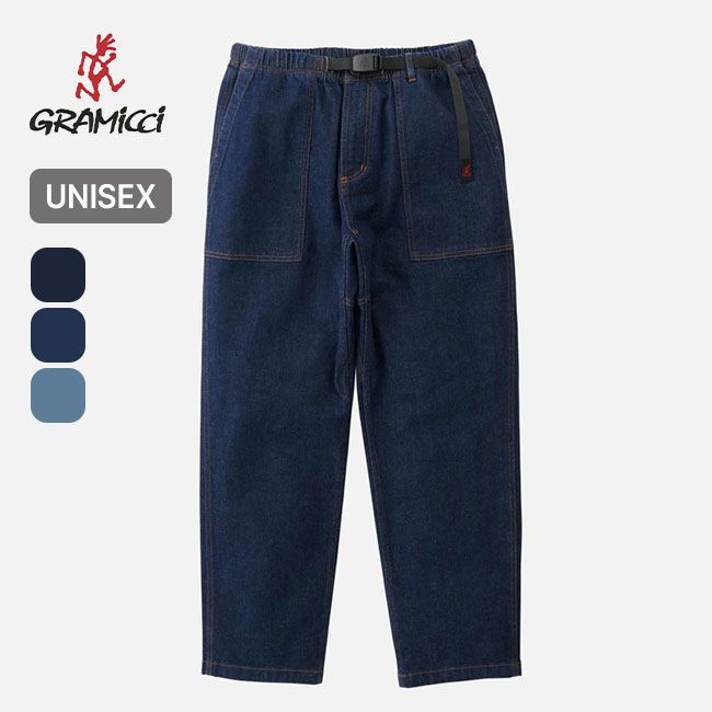 【新品】GRAMICCI グラミチ ストレッチデニムルーズテーパードリッジパンツ ユニセックス G5SU-P083