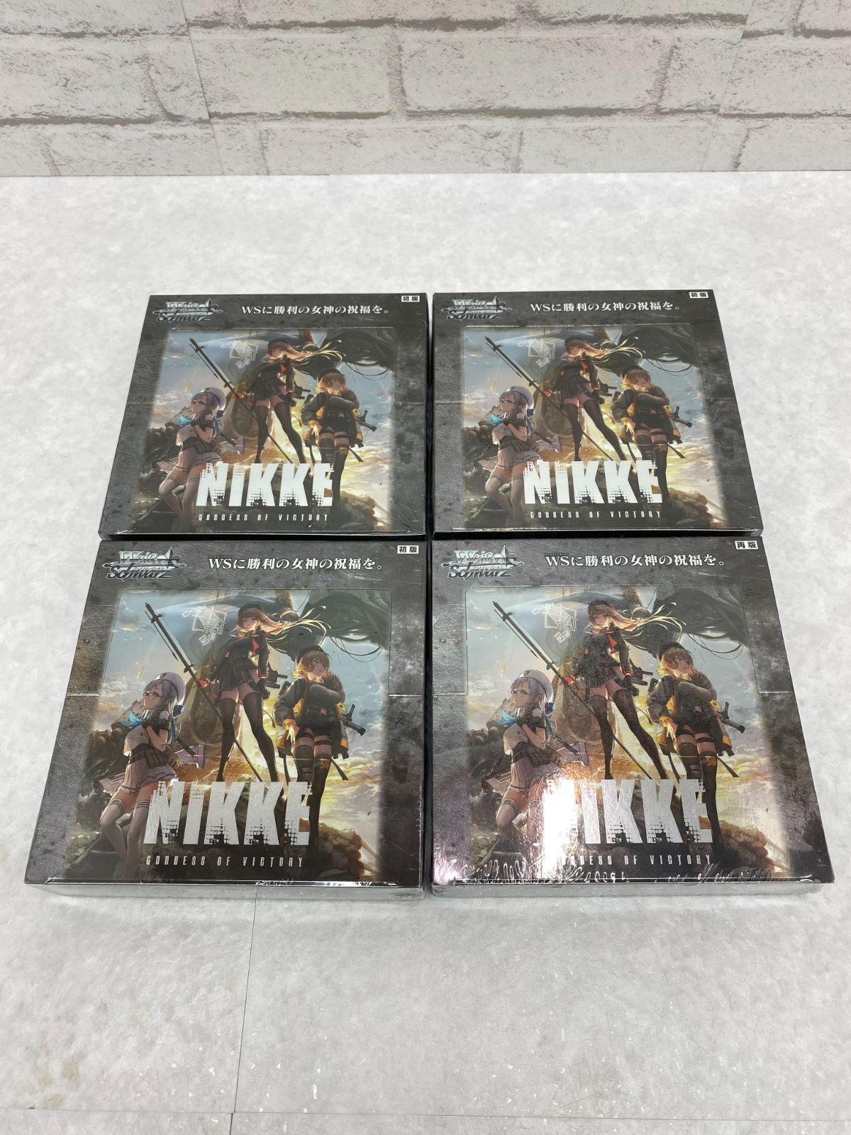 ヴァイスシュヴァルツ 勝利の女神 NIKKE 4BOX シュリンク付き