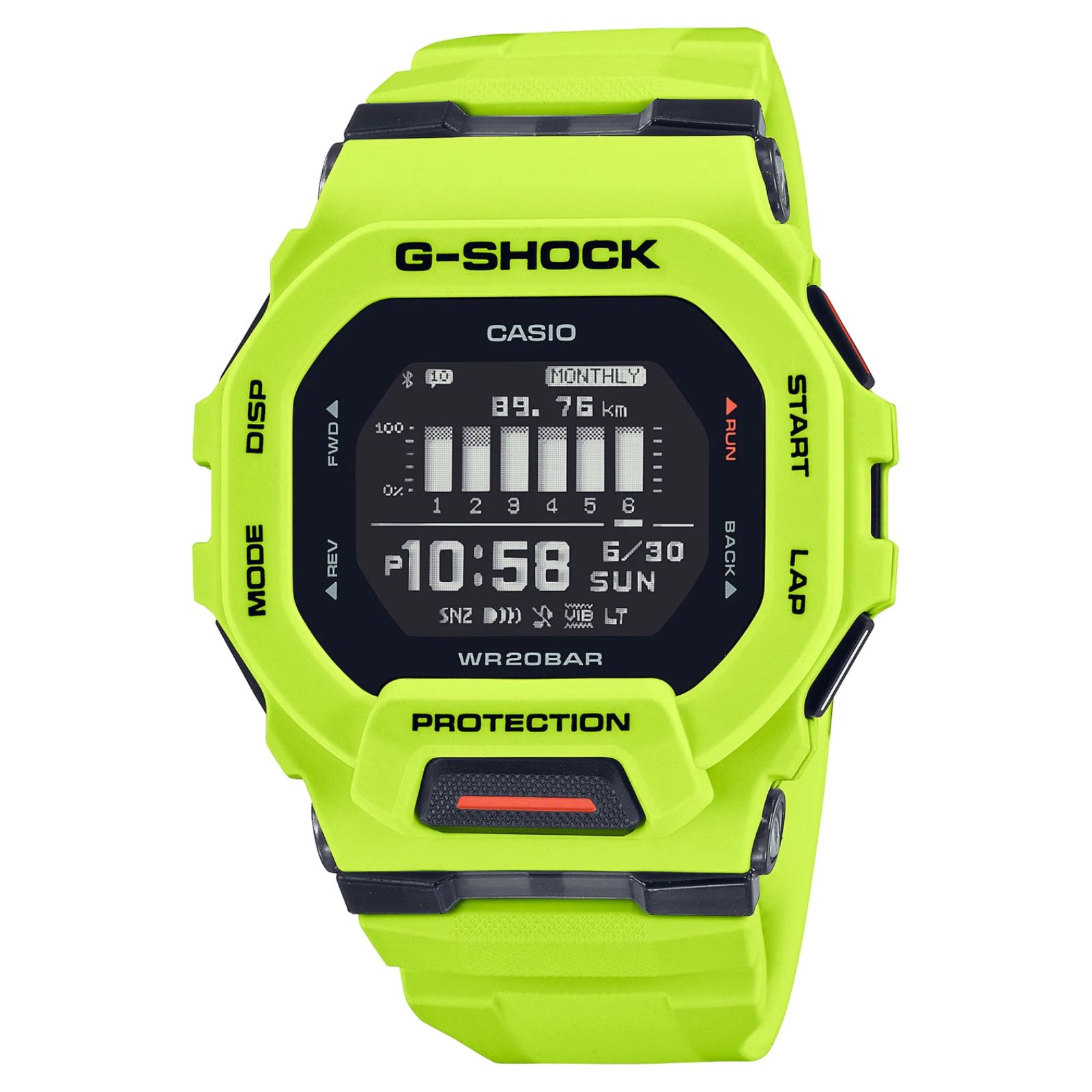 3年保証 ワークアウトに役立つ腕時計◇CASIO G-SHOCK GBD-200-9JF