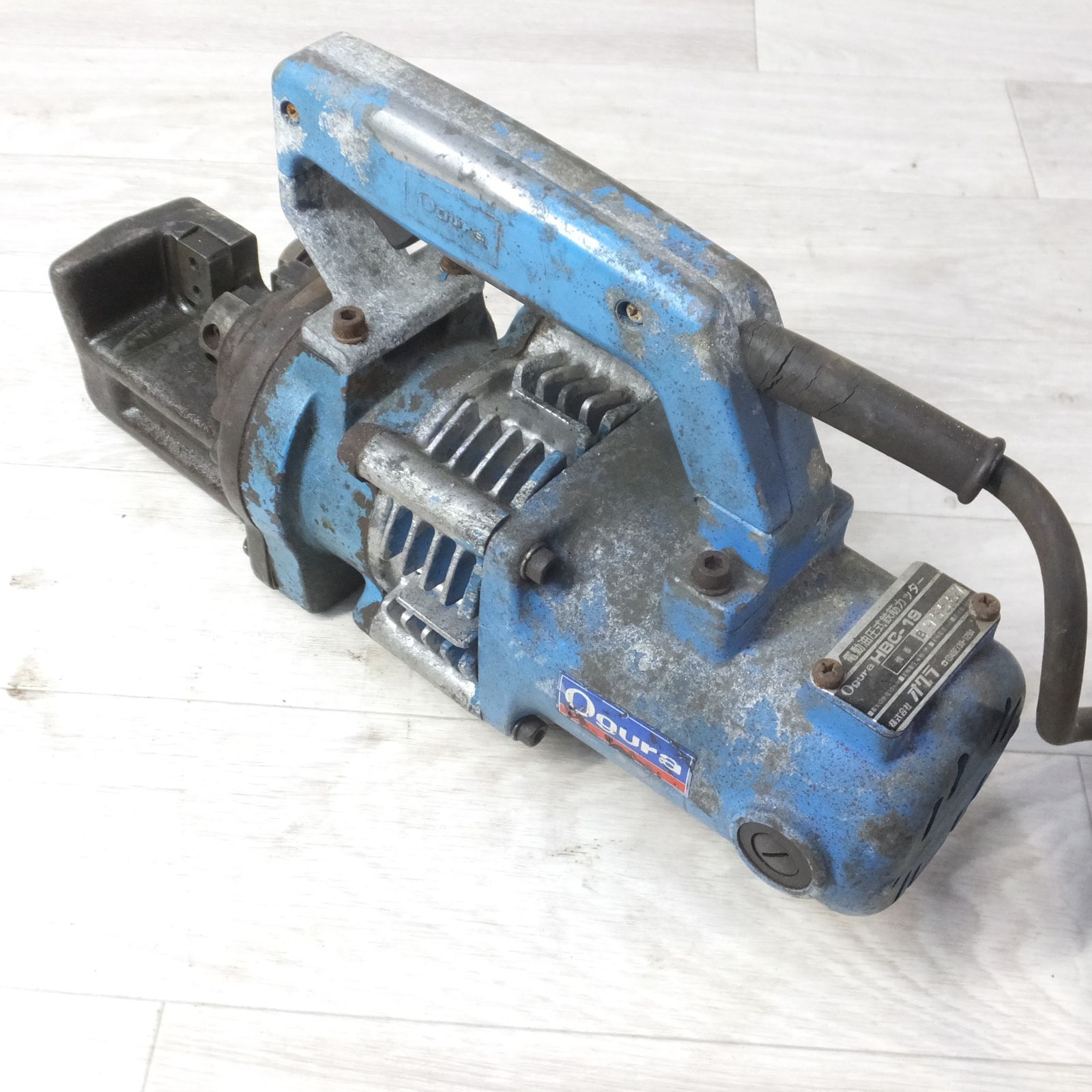 電動油圧式鉄筋カッター HBC-19