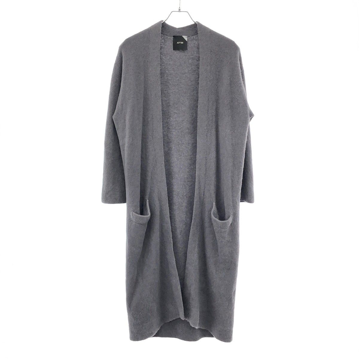 ATON エイトン FUR CASHMERE CARDIGAN ファーカシミヤニット