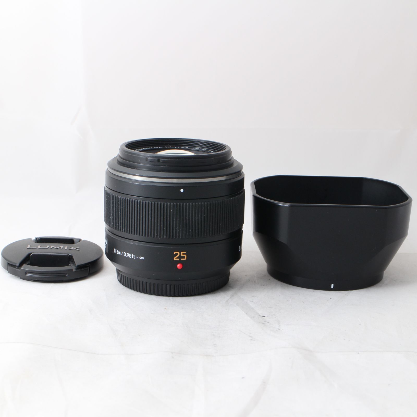 【美品】Panasonic H-X025 25mm Amazon.com : Panasonic H-X025 Leica DG SUMMILUX 25mm / F1.4