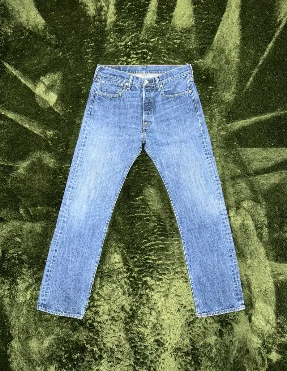 W32 L32 LEVI S リーバイス 501 ブランクタップ ボタン 飛ぶ デニム パンツ