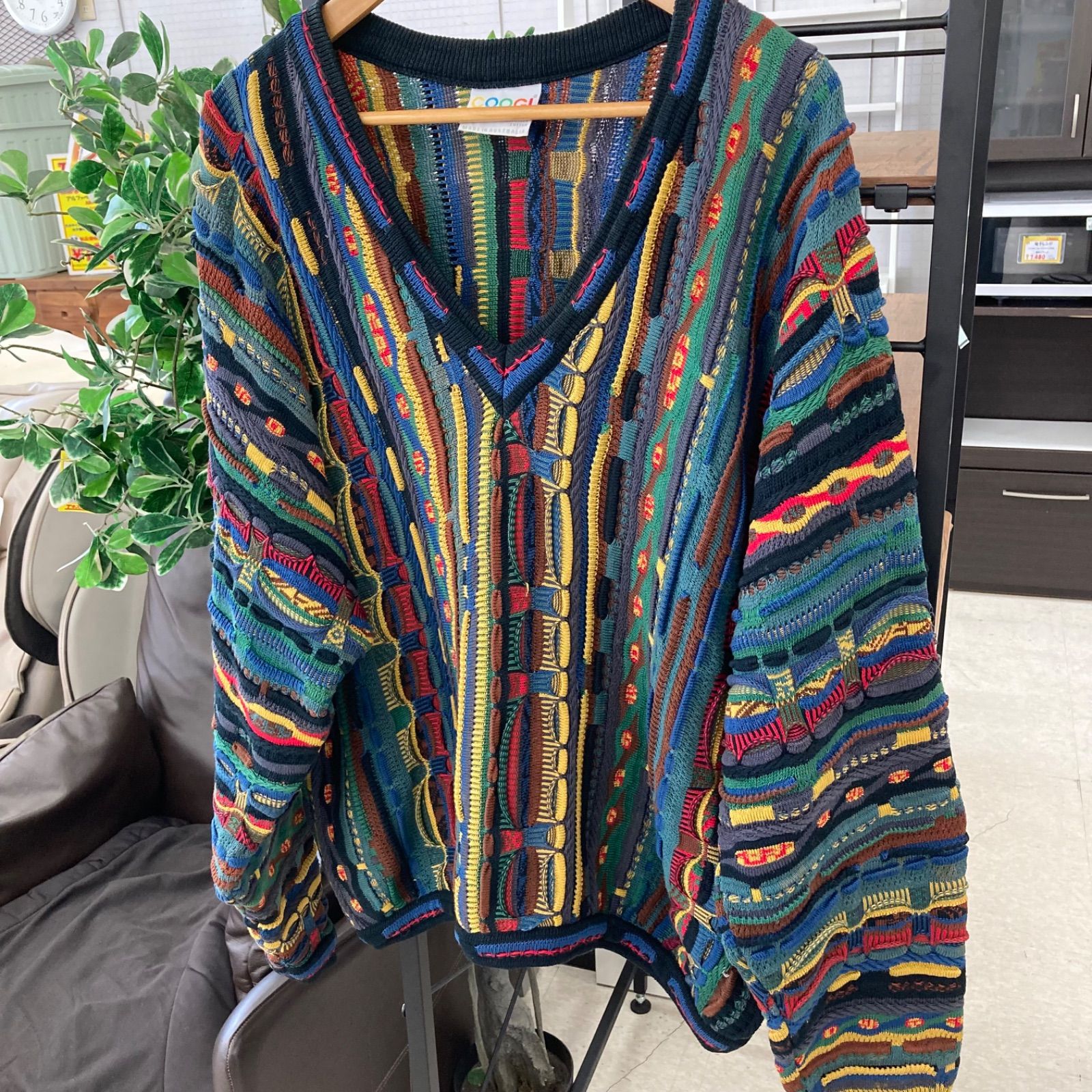 クージー COOGI 3Dセーター マルチカラー Lサイズ 平塚店 衣料