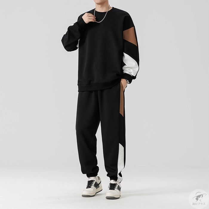 スポーツウェア メンズ ジャージ 上下セット スウェット セットアップ ロン， スウェットウェア ジャージ 上下セット メンズ NSW FT クラブ プル