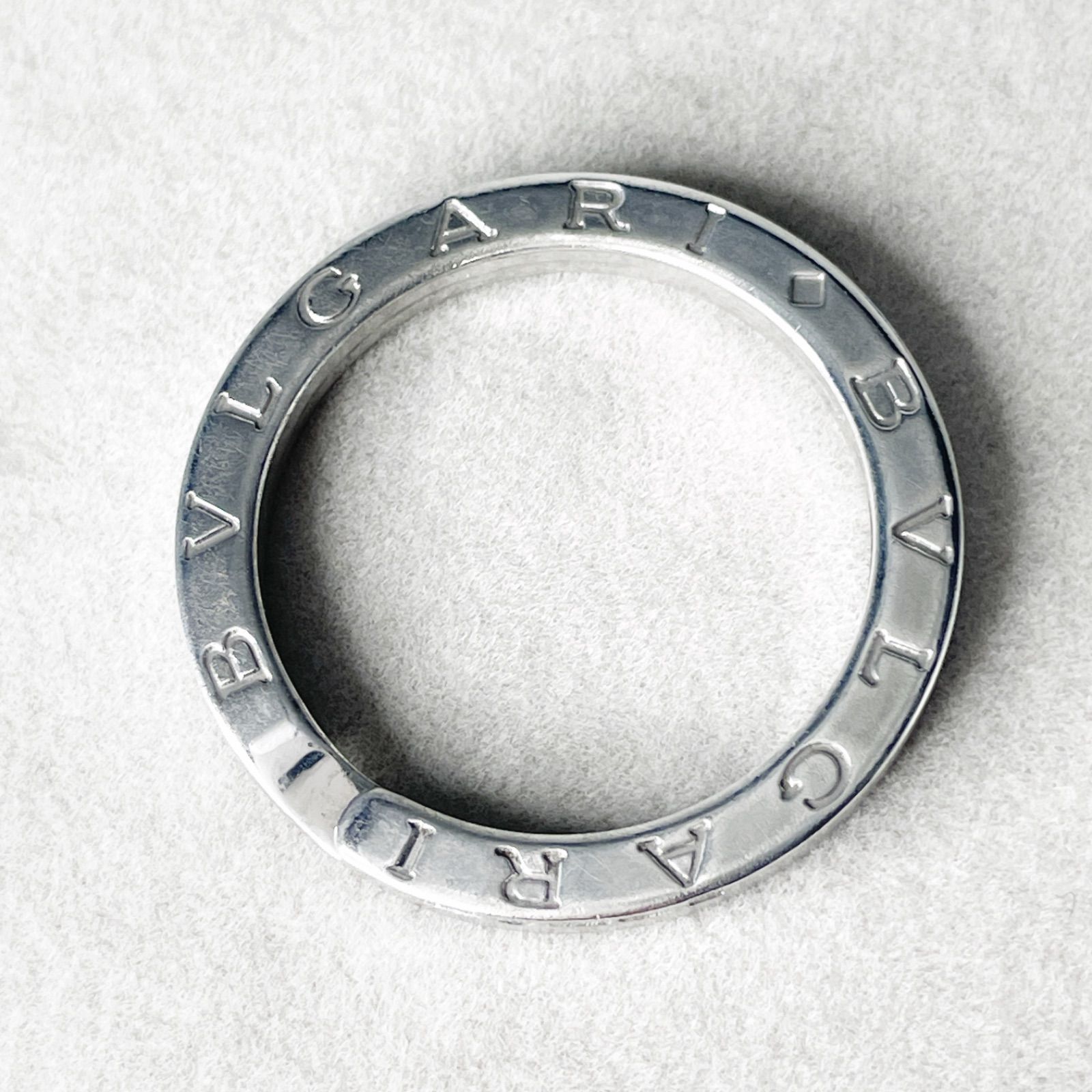 BVLGARI ブルガリ ロゴリング シルバー925 クーポン利用でOFF