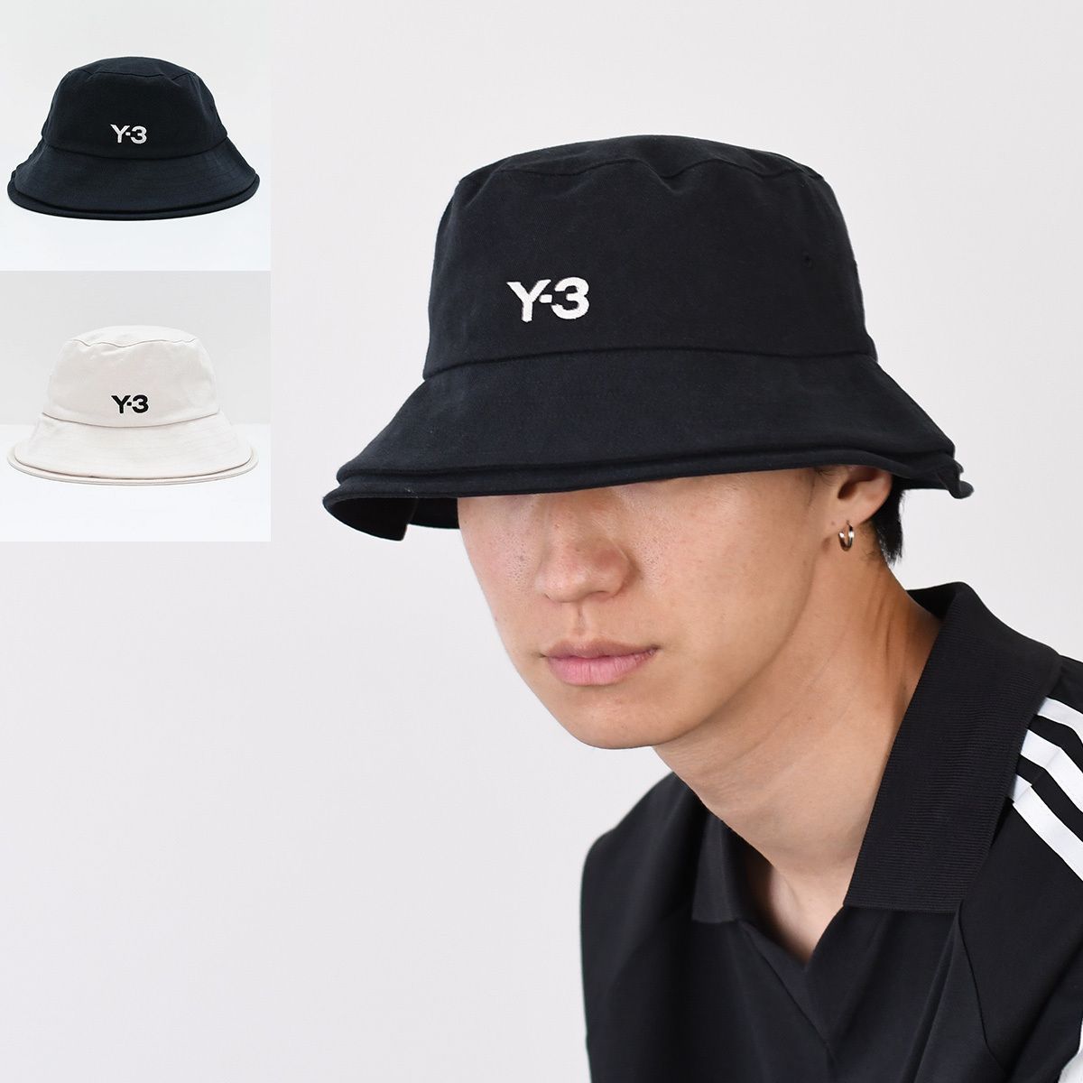 未使用　Y-3 帽子 バケットハット ワイスリー Y-3 【並行輸入品】 ワイスリー ハット 帽子 BUCKET HAT
