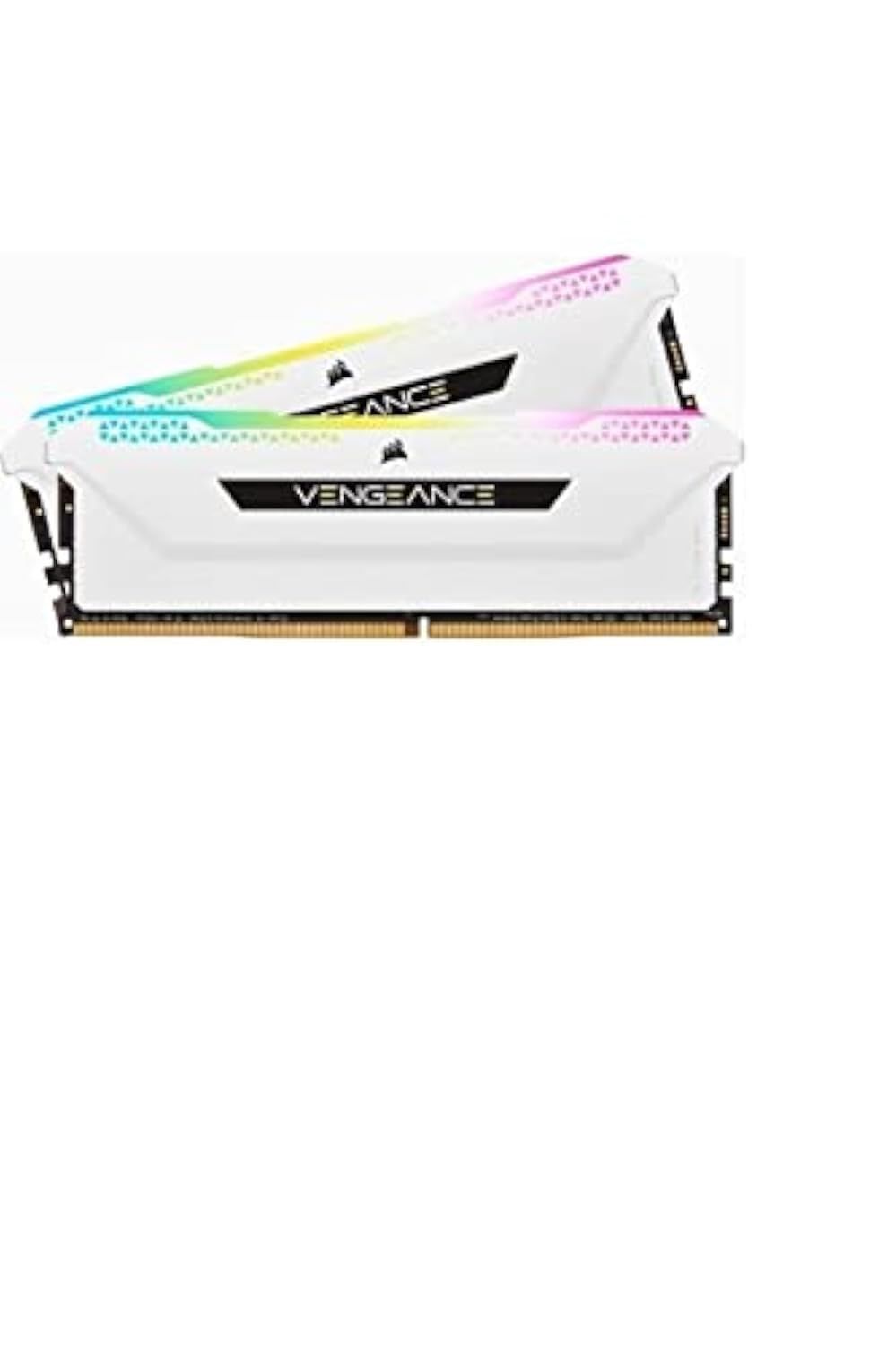 CORSAIR Corsair DDR4-3200MHz デスクトップPC用 メモリ VENGANCE RGB PRO SLシリーズ 32GB 16GB×2枚 CMH32GX4M2E3200C16W ホワイト 16GB x 2枚 3200Mhz