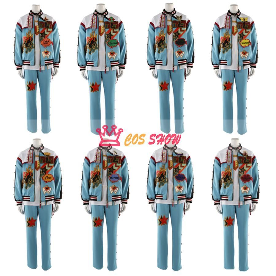 あんさんぶるスターズ! あんスタ 7周年衣装 アニバーサリーChance コスプレ衣装 cosplay 刺繍ワッペン一つ選択 仮装 オーダーメイド製