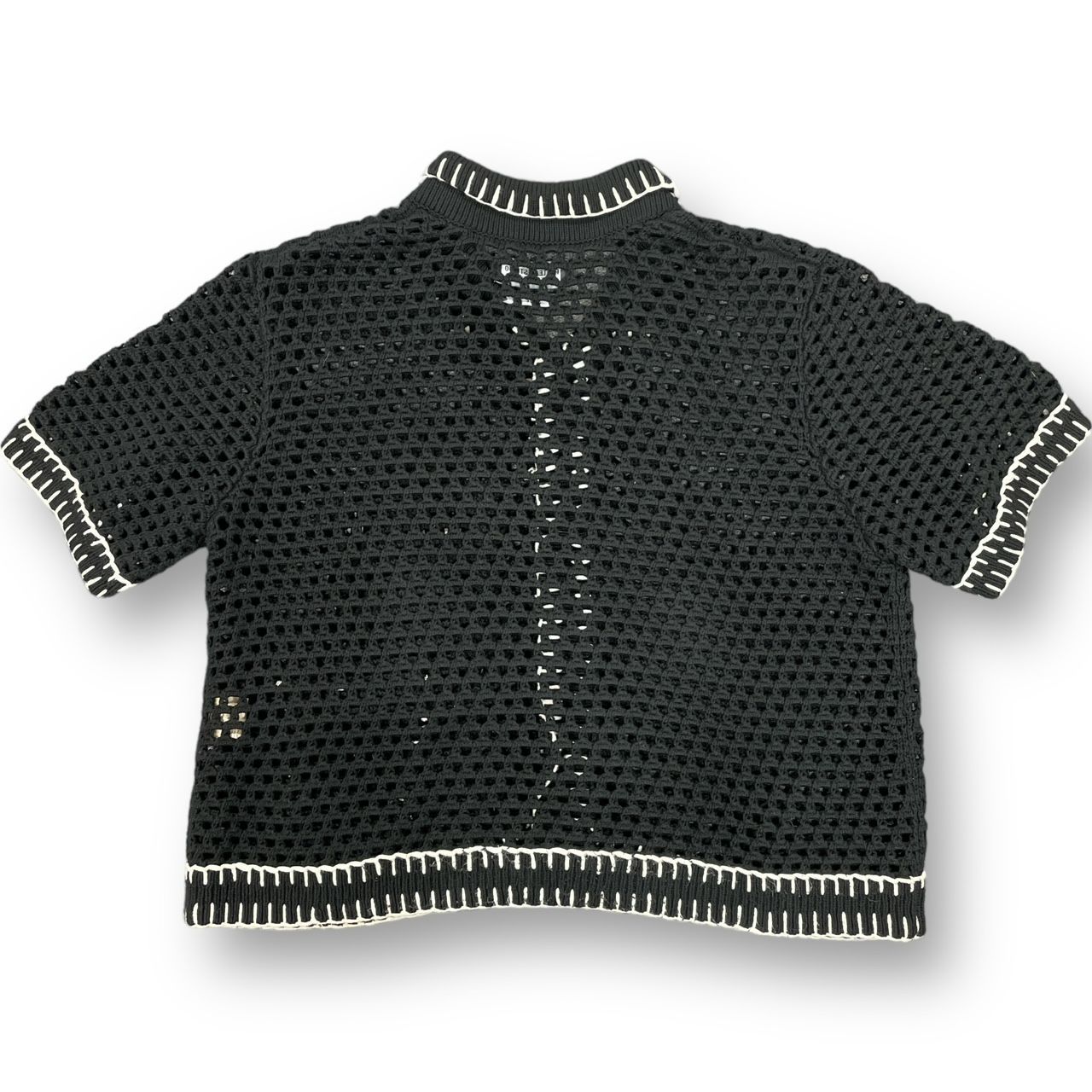 plateau studio-dong dong boro knit shirt