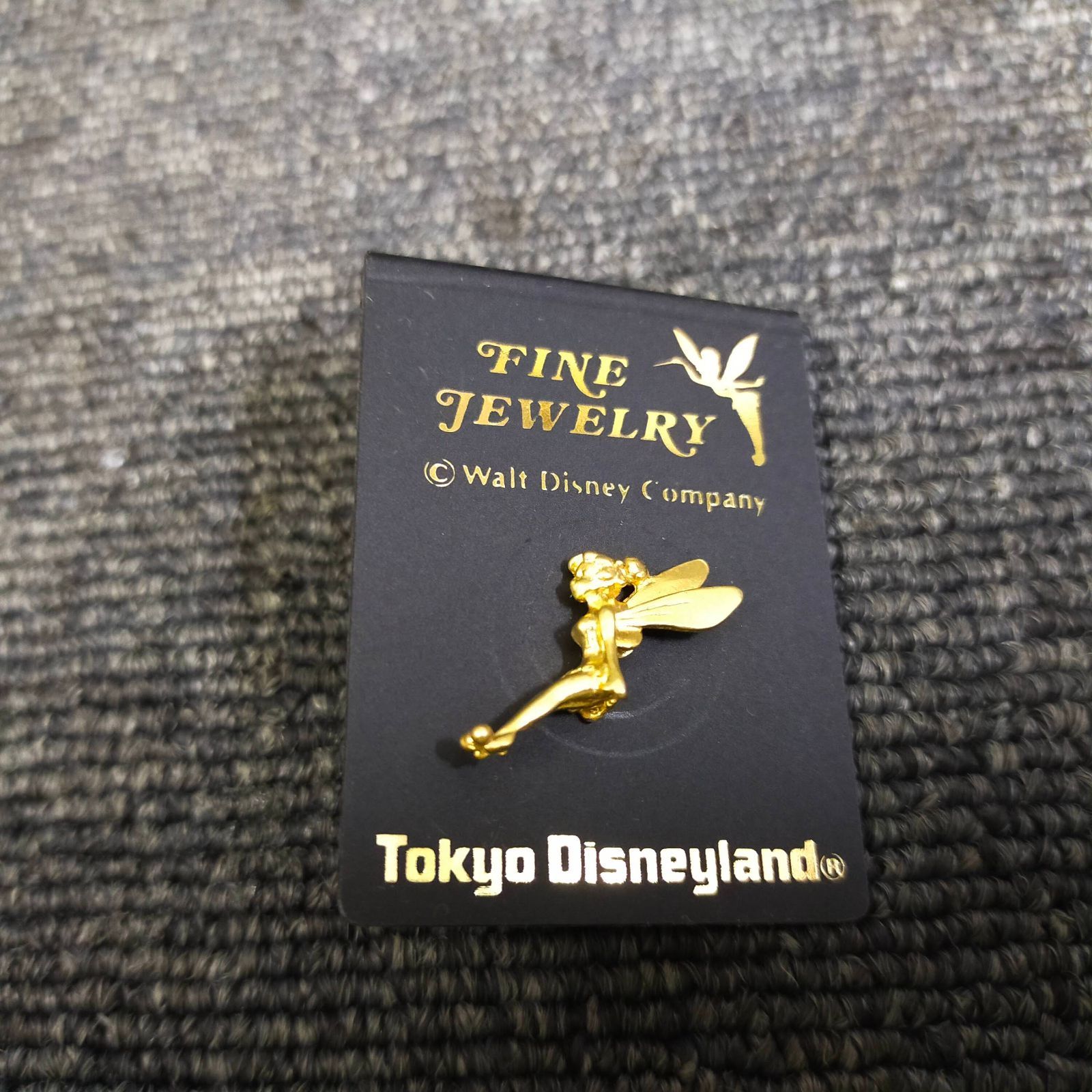 東京ディズニーランド限定 ティンカーベル ピンバッジ FINE