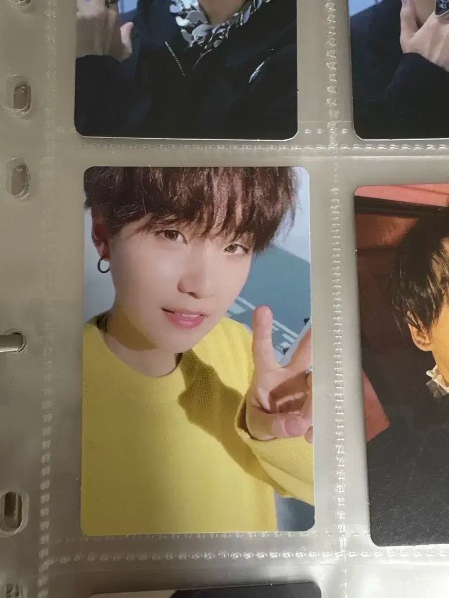 防弾少年団　サイン　直筆　ユンギ　トレカ 防弾少年団ユンギサイン直筆トレカセット