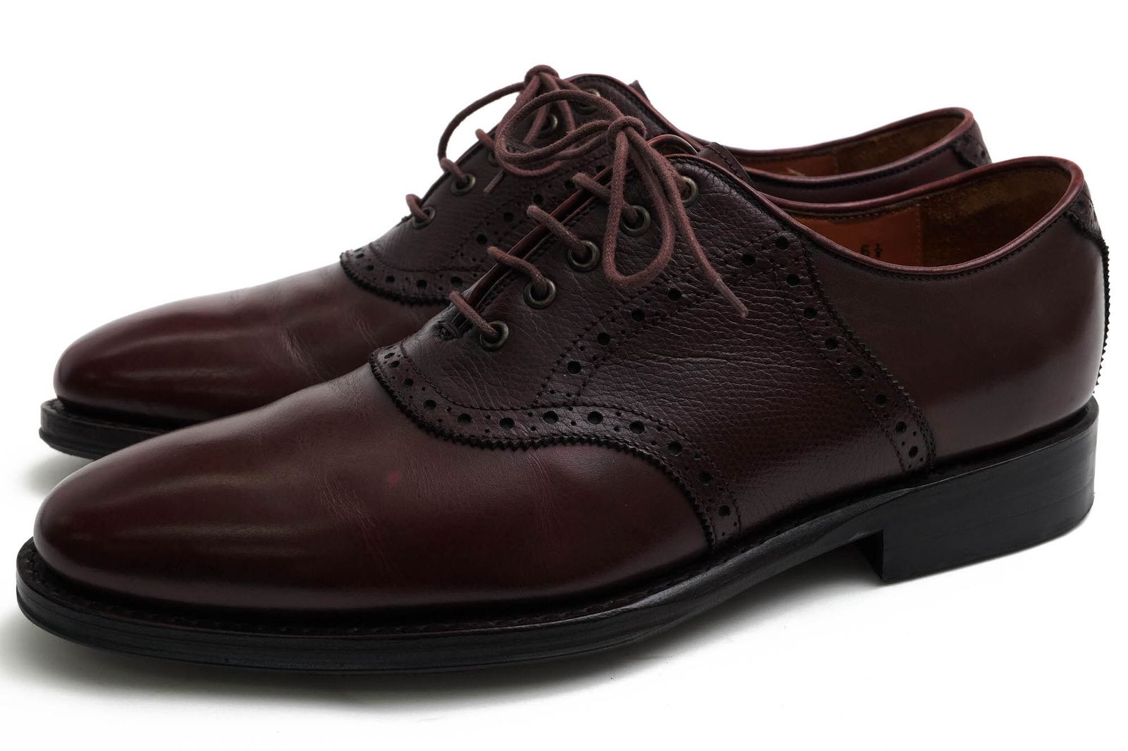 ジャランスリワヤ／JALAN SRIWIJAYA シューズ ビジネスシューズ 靴 ビジネス メンズ 男性 男性用 レザー 革 本革 ダークブラウン 茶 ブラウン  6601 11120 サドルシューズ プレーントゥ グッドイヤーウェルト製法 ダイナイトソール