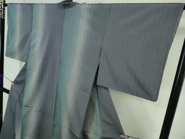 平和屋着物□極上 お召 間道 暈し染め 逸品 未使用 DZAA7127kh5 - メルカリ 