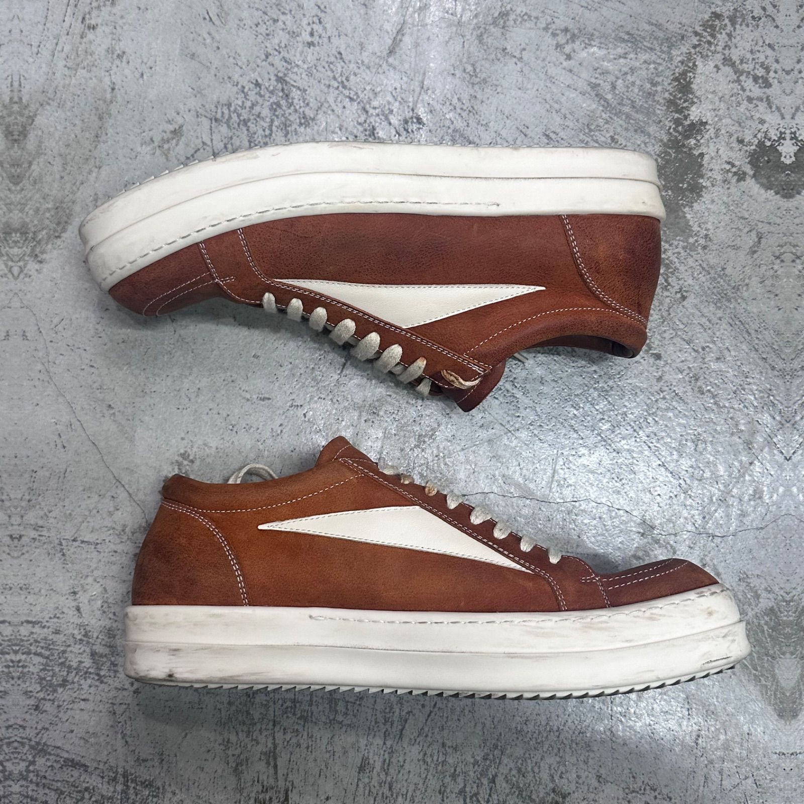 リックオウエンス ラモーンズ スウェード ブラウン リックオウエンス ラモーンズ スウェード ブラウン Rick Owens