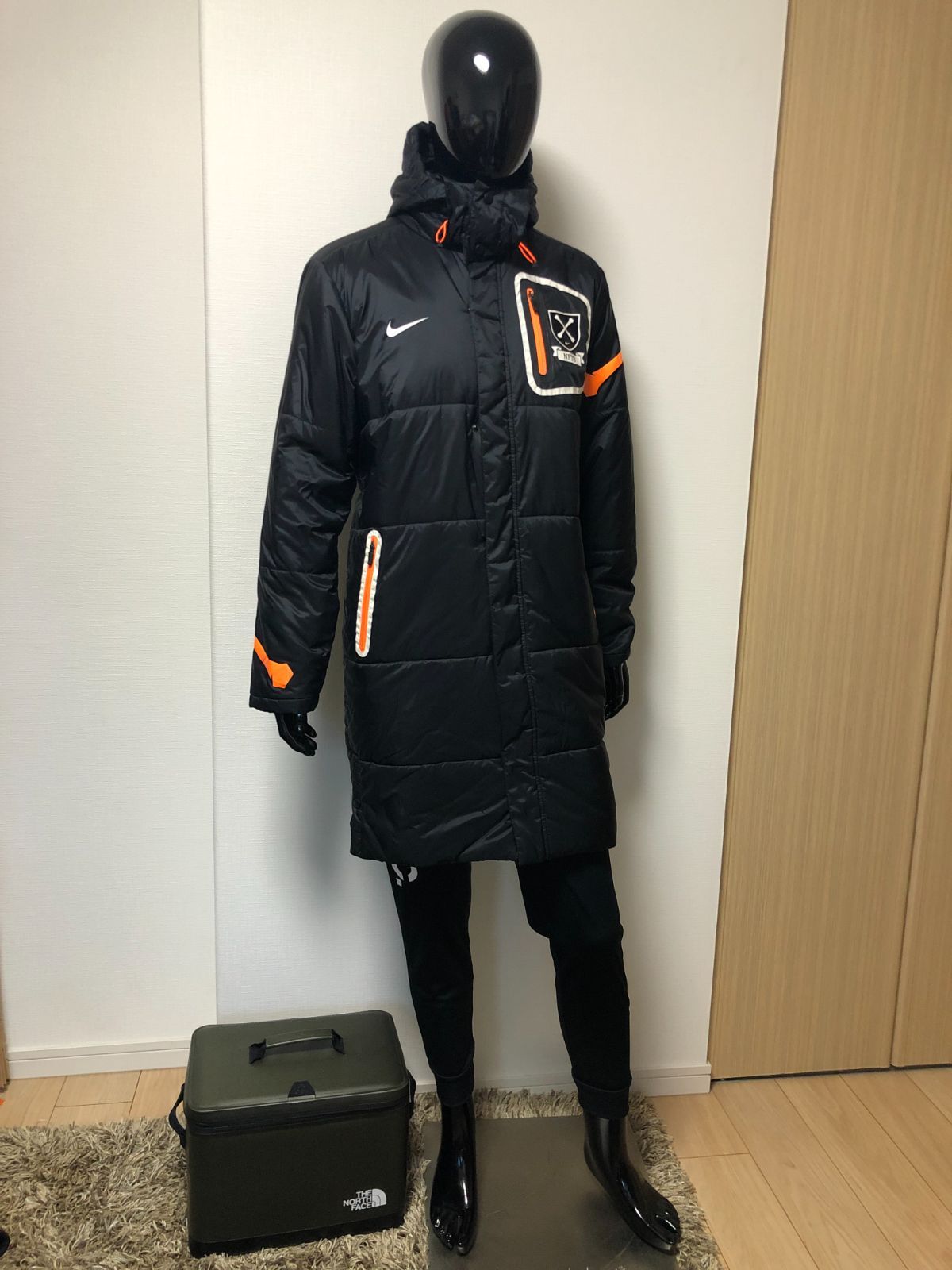 ⭐︎人気美品⭐︎NIKE NFTB ベンチコート ダウン ロングコート身幅62cm