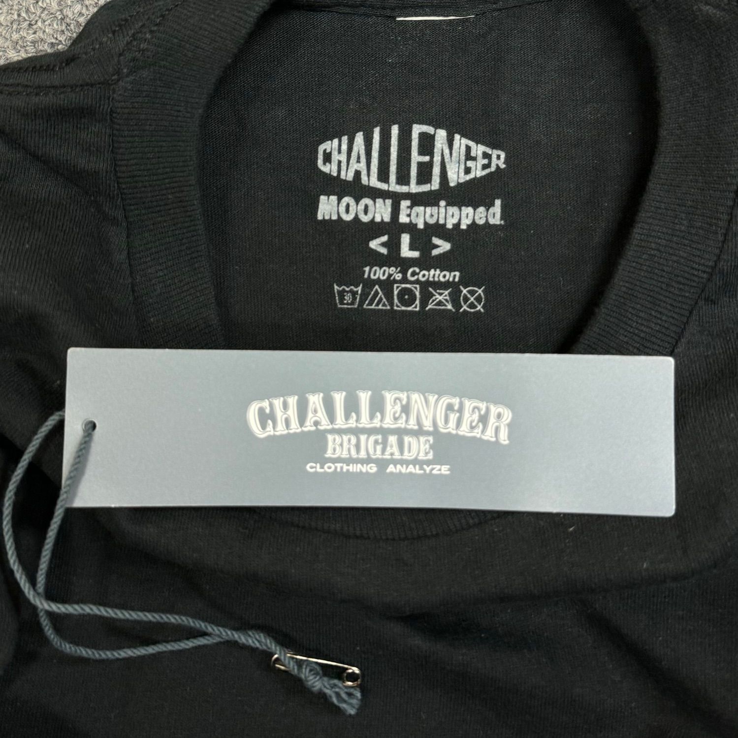 定価7480円 CHALLENGER × MOON EQUIPPED 23AW 長袖Tシャツ