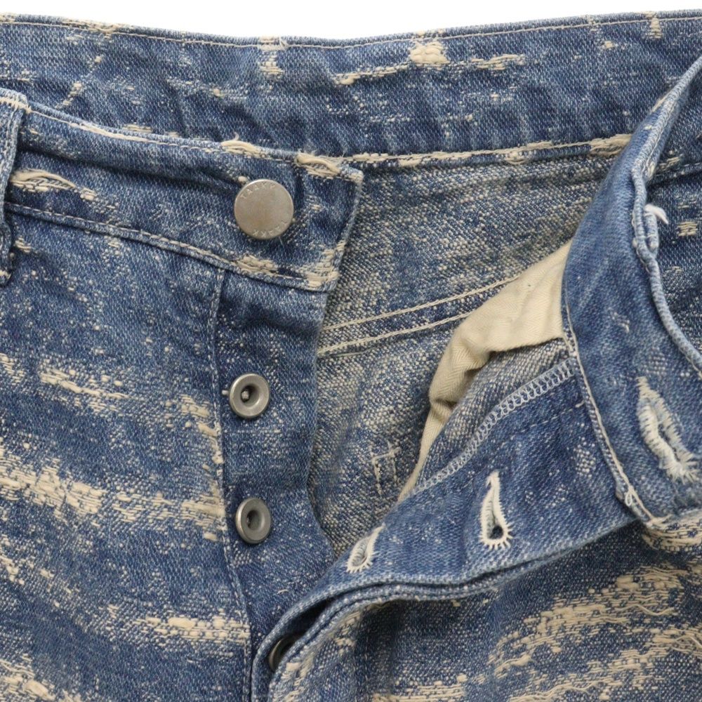 TAAKK (ターク) 24SS REGULAR DENIM PANTS ジャガードデニムパンツ