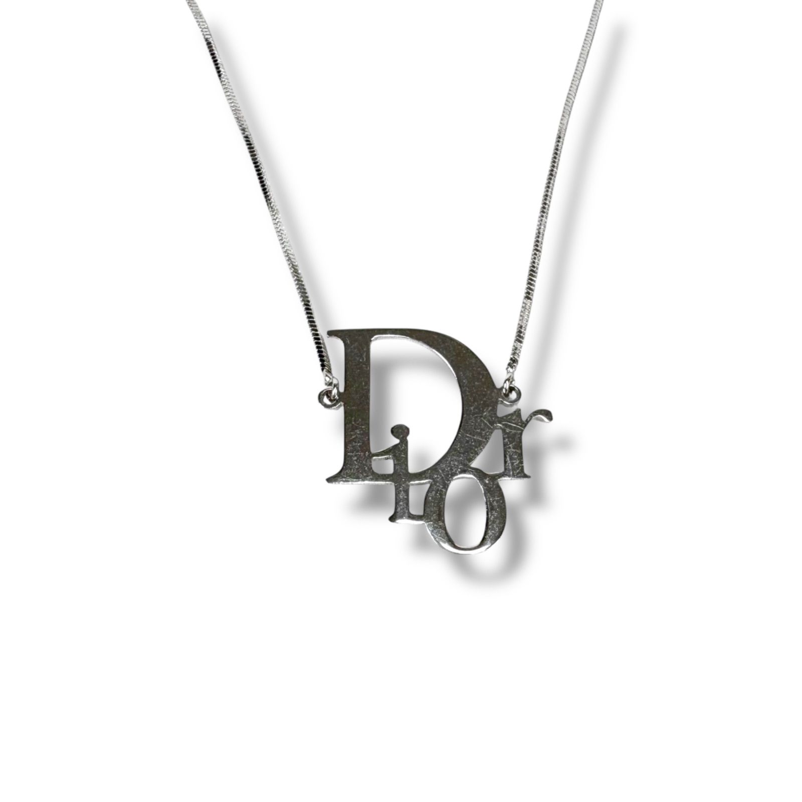 クリスチャンディオール Christian Dior ロゴ ブレスレット シルバー 