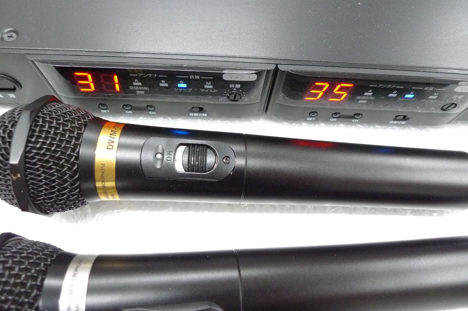第一興商 DAM 電波式ワイヤレスレシ－バ－・DWR-1000／マイク
