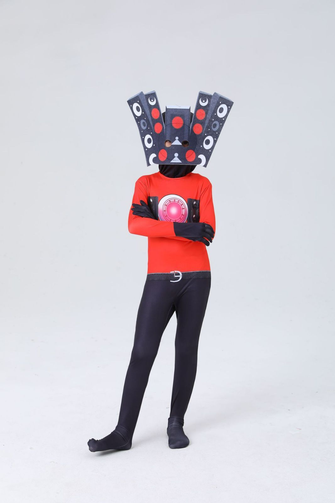 スキビディトイレ着ぐるみコスチューム130ハロウィン仮装タイタンスピーカーマン② スキビディトイレ 着ぐるみコスチューム130ハロウィン仮装