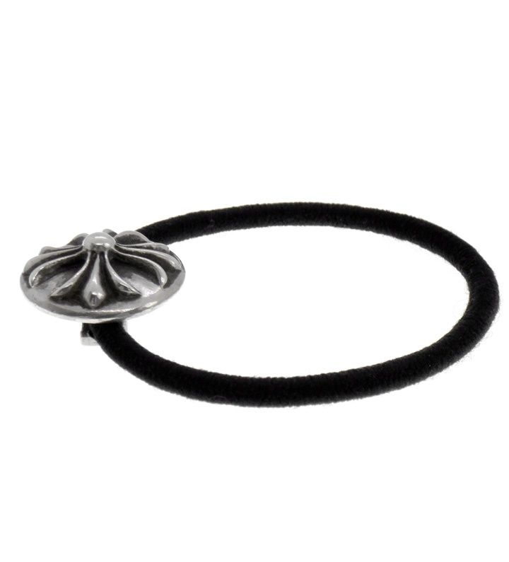 Chrome Hearts クロスボール ヘアゴム コンチョ CHROME HEARTS クロムハーツ（原本無） HAIRBAND クロスボールボタン