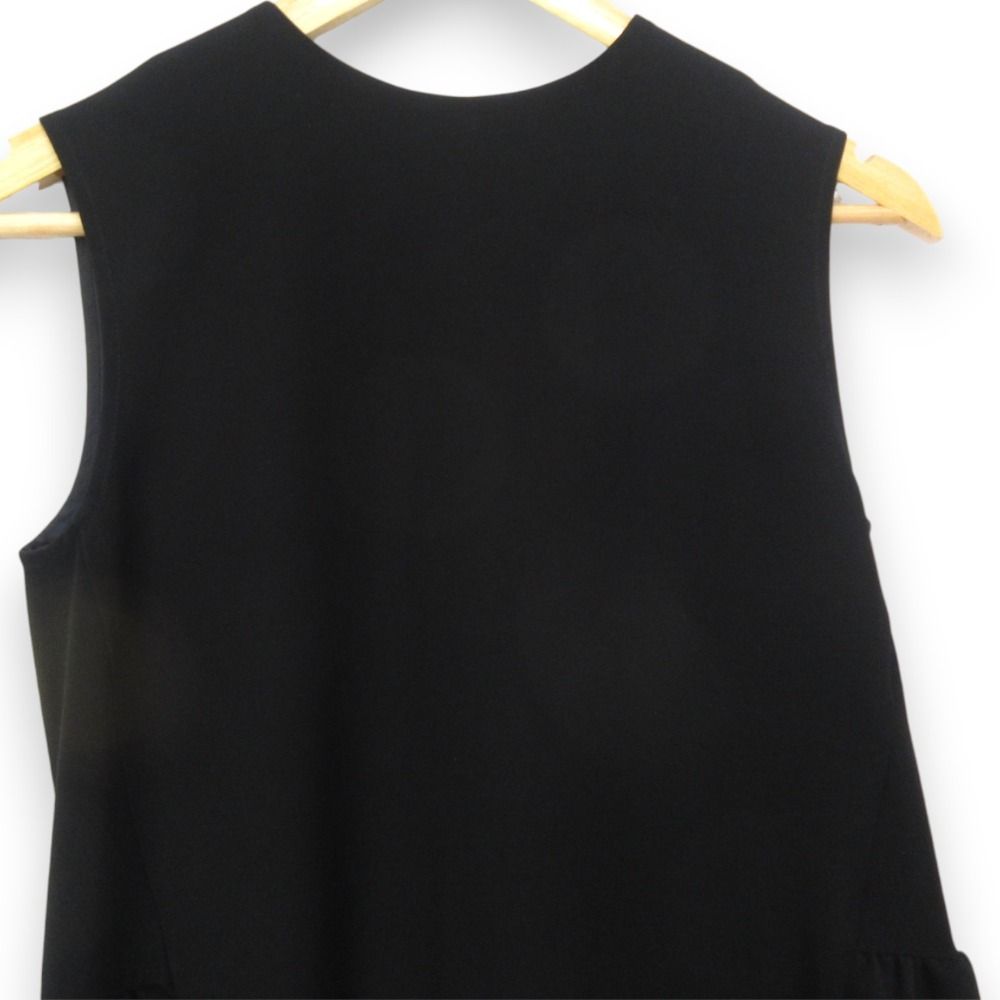 【美品】YOKO CHANバックティアードワンピース 38 黒 YOKO CHAN ヨーコチャン ワンピース バックティアード マキシ