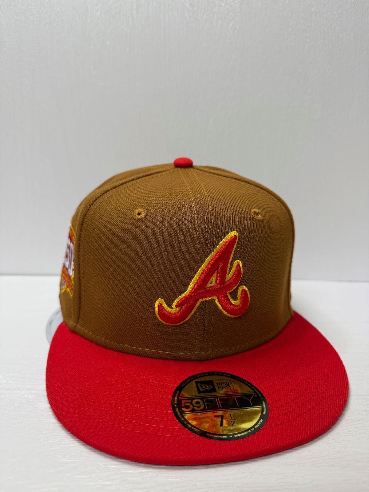 Newera アトランタブレーブス 150thアニバーサリー 59fifty フィッティドキャップ ツートンカラー
